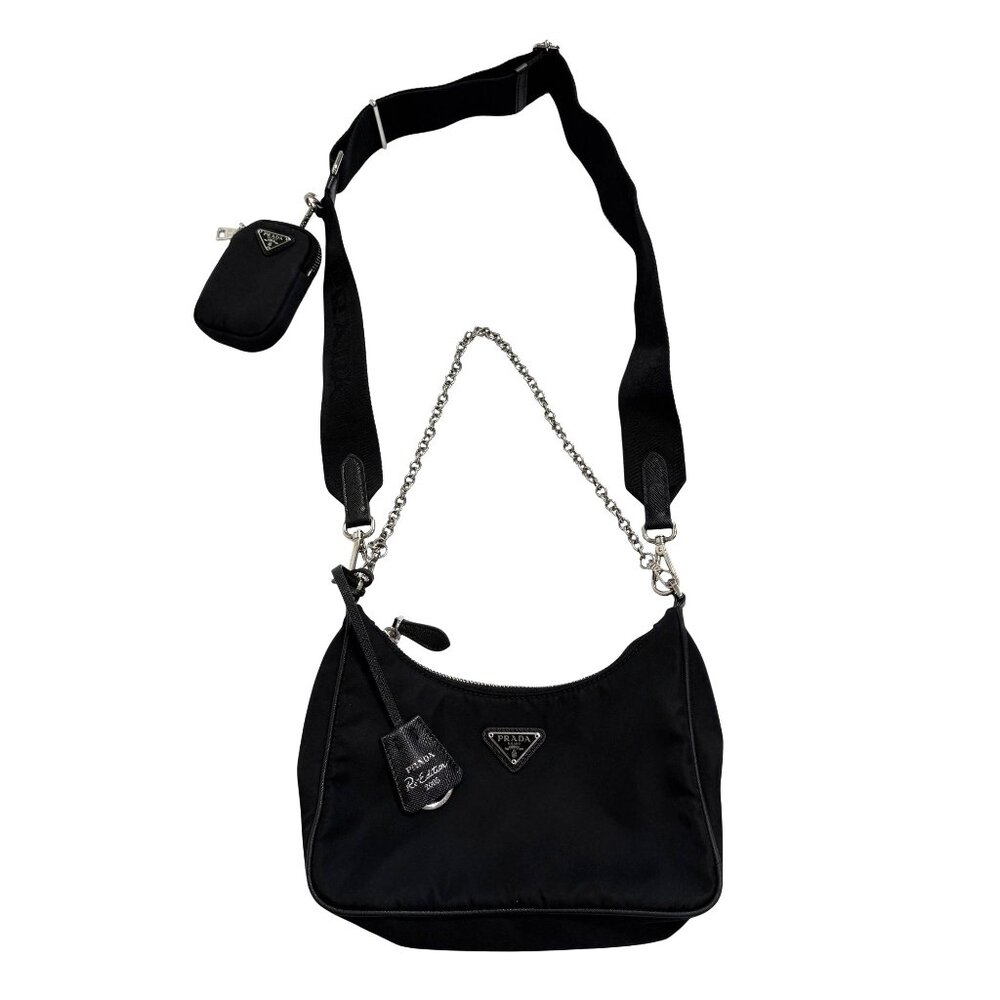 Prada Re-Edition 2005 Re-Nylon Bag in Black